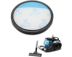 Twee wasbare filters voor geschikt voor Rowenta Compact Power Cyclonic stofzuigers, geschikt voor de modellen RO3715EA tot en met RO3799EA, RP3721EA, MO3718PA tot en met MO3786PA en TW3724RA tot en met TW3786RA, voor een zeer efficiënte filtratie.