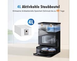 Robotstofzuiger Zakken - Stofzuiger Accessoires - Stofvrij Houden - Perfecte Pasvorm - 19.7x17.3x11.8 cm