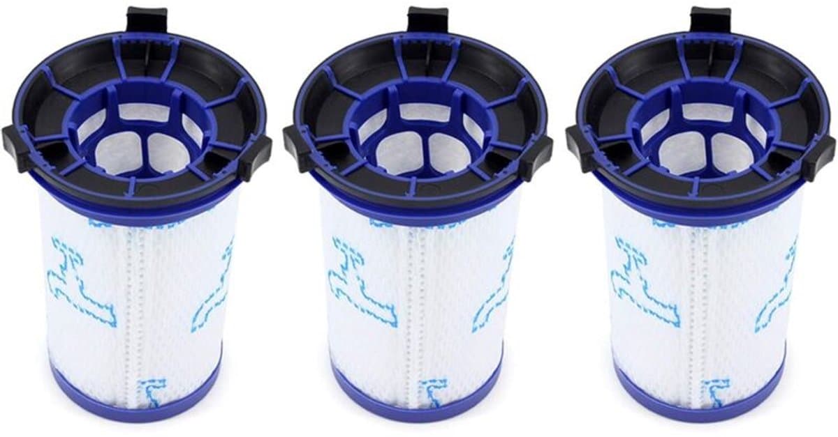 Set van 3 filters (ZR009001) geschikt voor Rowenta Air Force 360 X-Pert RH9015WO stofzuigers. — afbeelding 1