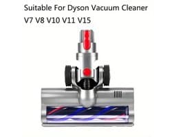 De set is geschikt voor de Dyson V7, V8, V10, V11 en V15 stofzuigermodellen, de gemotoriseerde vloerborstel, de vloerborstel geschikt voor haren en accessoires die zijn geschikt voor het reinigen van tapijt en tegels.