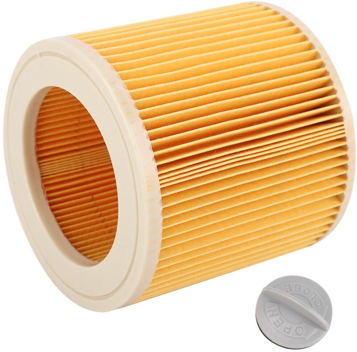 Stoffilter voor de Kacher WD2.250 stofzuiger – Allergiefilter – ABS-materiaal – Snelle en eenvoudige installatie — afbeelding 1