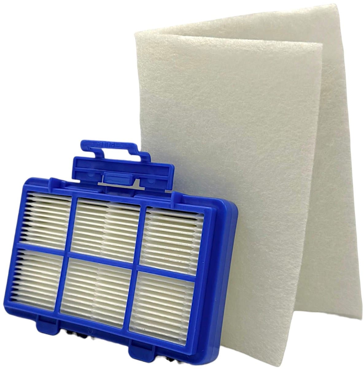 Fixem stofzuiger filter set PowerGo, geschikt voor Philips CP0538/01 - HEPA filter motorfilter knipbaar PowerGo serie — afbeelding 1