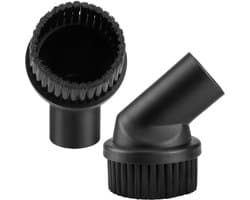 TOVBMUP 35mm stofborstel - Premium stofborstel - Stofzuigermondstuk meubelborstel - Universeel voor stofzuigers - 2 stuks