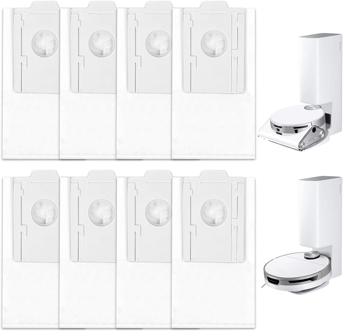8 stuks VCA-RDB95 Stofzakken Vervanging voor SAMSUNG Jet Bot AI+ / Jet Bot+/Op maat gemaakte Jet Bot Combo AI Stofzuiger Station- Jet Bot Stofzak Accessoires Onderdelen — afbeelding 1