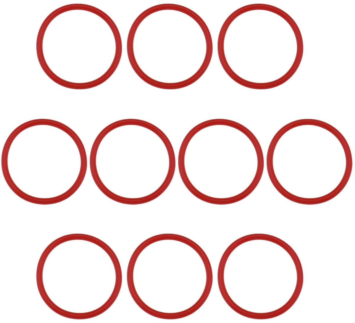 Allecto - Zijborstel O-ring aandrijfriem - 10 stuks - Duurzaam rubber - Vervangingsriem - Compatibel met Neato Botvac - Voor optimale stofzuiger pr... — afbeelding 1