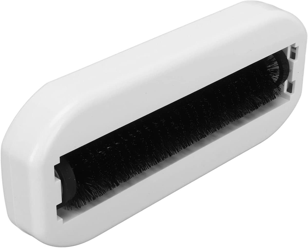 Handkruimelveger - Tapijtveger - Snel opruimen - Ingebouwde vuilnisbak - 19 cm - Grijs — afbeelding 1