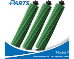 iRobot Roomba 205 DustCompactor Combo Borstels (3 Stuks, Plus.Parts® alternatief voor 4849902)