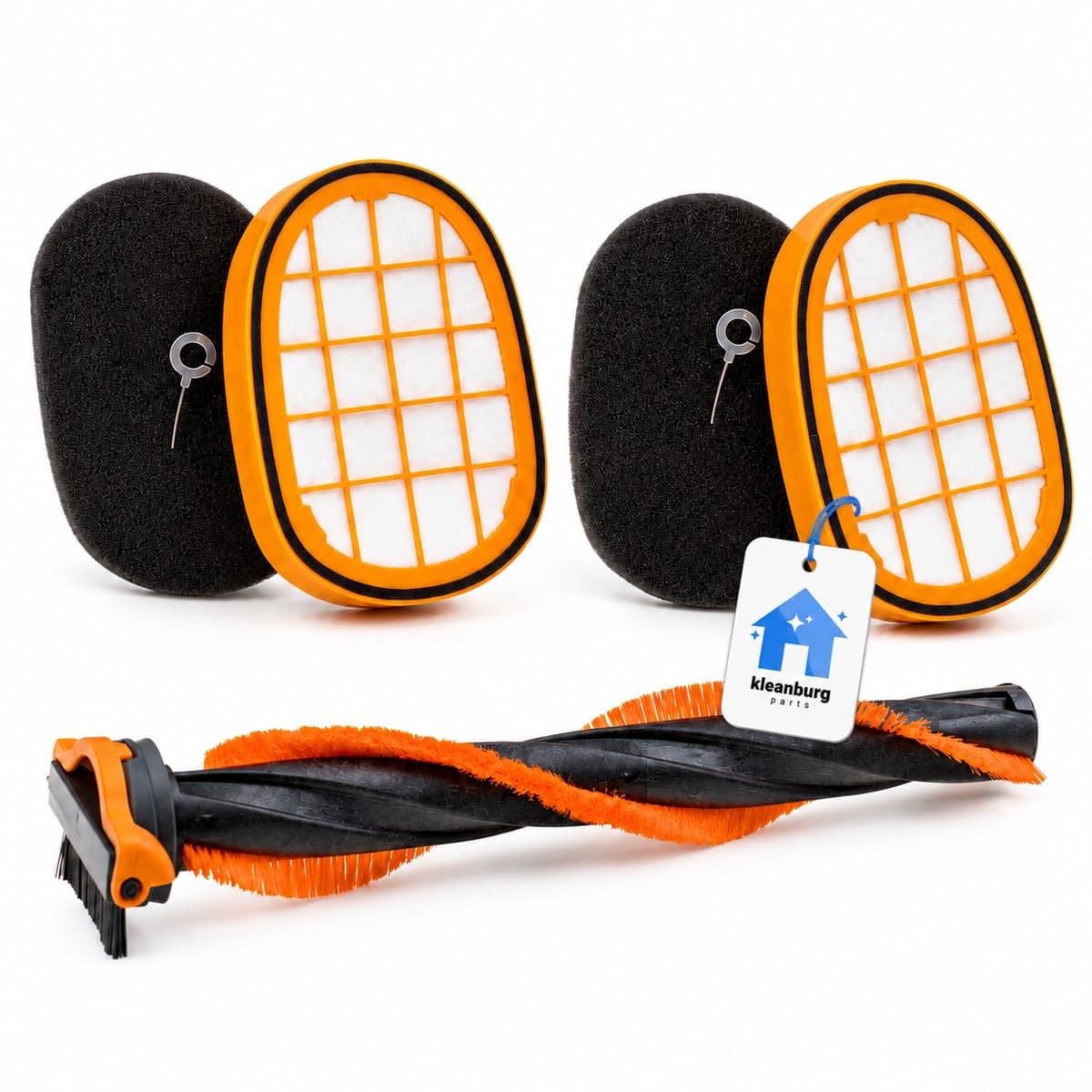 Kleanburg set geschikt voor Philips SpeedPro Max - Borstel en filterset — afbeelding 1