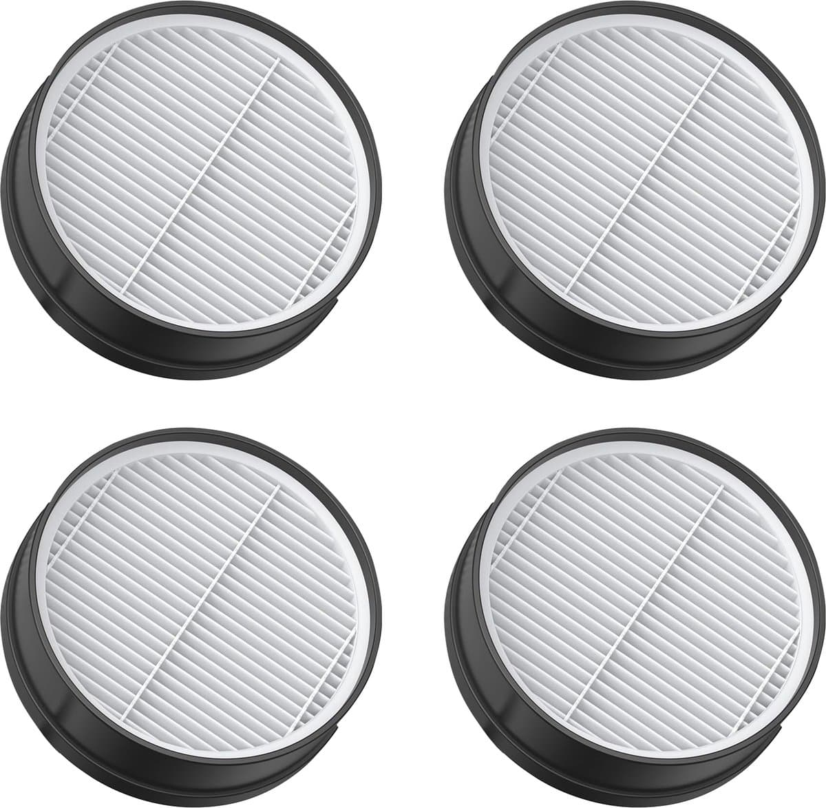 Olvy Steelstofzuiger Hepa Filters - Geschikt voor A10 Model - 4 Stuks — afbeelding 1