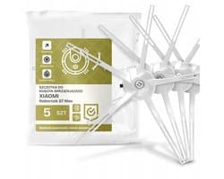 5x Zijborstel voor Xiaomi Roborock S7 Max Stofzuiger Robot
