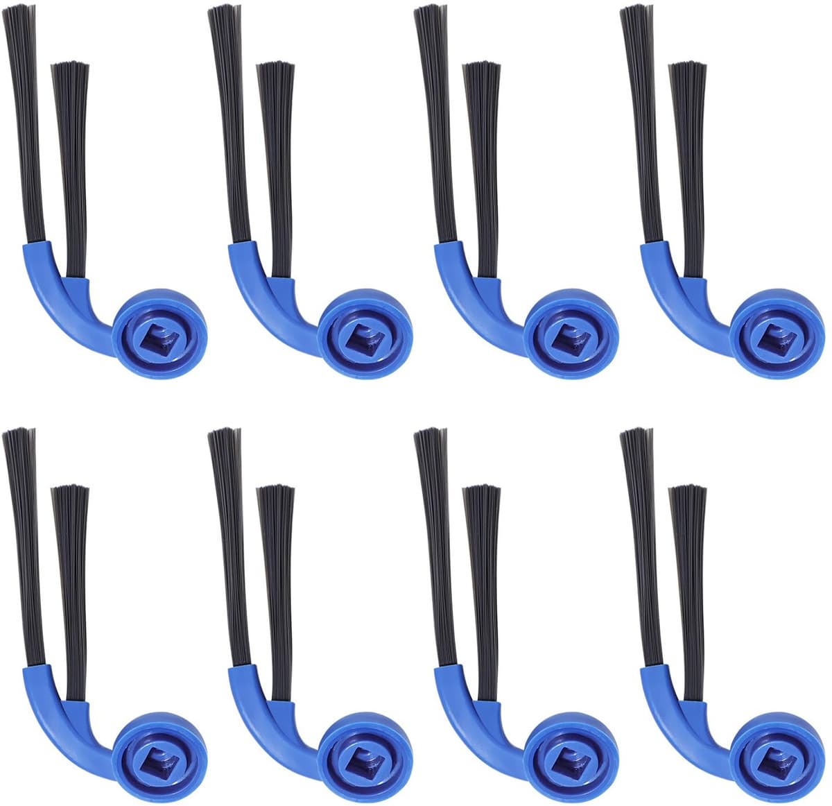 Zijborstelset - 8 stuks - voor Ecovacs Deebot T30C Omni — afbeelding 1