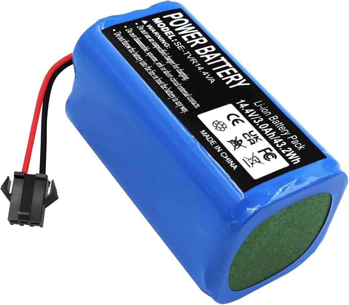 Stofzuigeraccu - 3000 mAh - 14,4 V - Li-Ion — afbeelding 1
