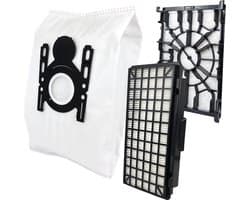 20 PARTS4® Stofzuigerzakken + HEPA & motorfilter geschikt voor Bosch In'Genius serie | Complete set met 20 stofzuigerzakken, HEPA filter (model 00647753) en motorfilter (model 00579421)