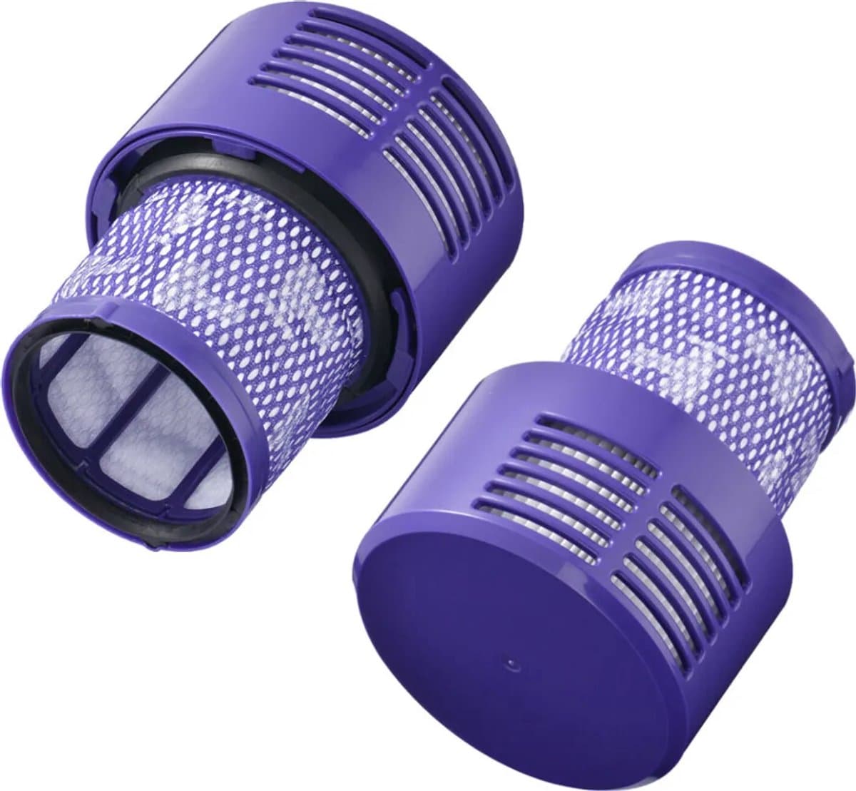 Twee HEPA-filters Geschikt voor Dyson V10 Absolute, V10 Absolute+, V10 Animal, V10 Fluffy, V10 Motorhead en V10 Total Clean stofzuigers / wasbaar en herbruikbaar. — afbeelding 1