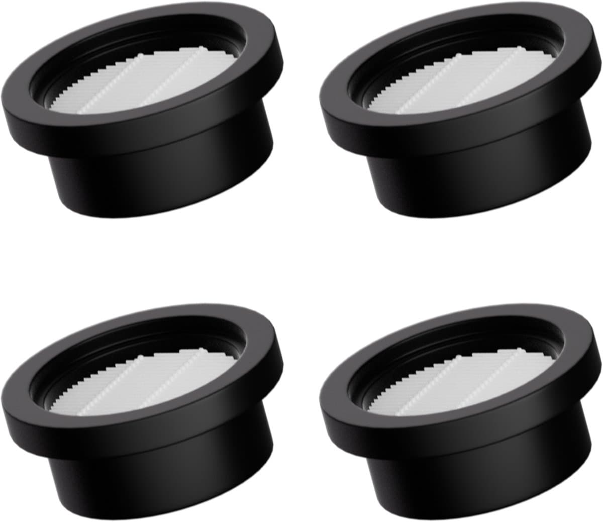 Elekiatech Steelstofzuiger HEPA Filter Accessoires - Set van 4 - alleen geschikt voor Elekiatech modellen XL315, XL316, XL618E-8, H75 — afbeelding 1