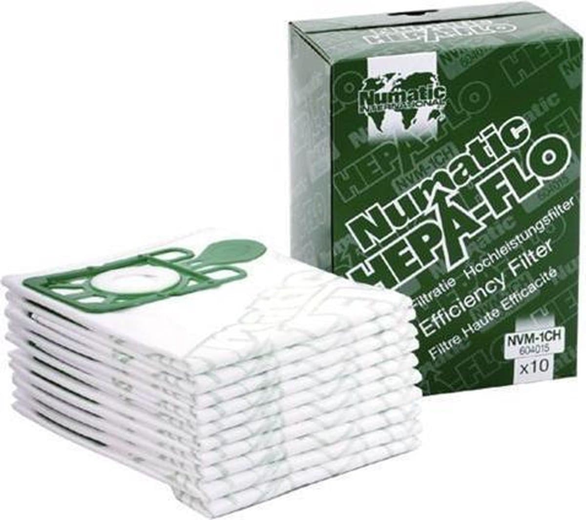 Numatic Stofzuigerzakken Omdoos (8 x 10 stuks) — afbeelding 1