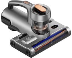 Handstofzuiger - Mijtenstofzuiger - Hygiënisch Huis - Dubbele Rol UV Sterilisatie - 600 Watt - Grijs