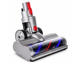 Zuigmond Geschikt voor Dyson V15, V11, V10, V8 & V7 Steelstofzuiger – Gemotoriseerde Turboborstel – Vloerzuigmond met 4 LED-lampen – Stofzuigeraccessoires