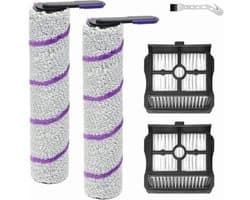 Vervangende rolborstelsgeschikt voor de Rowenta X-Clean 10 en accessoiresgeschikt voor de Narwal S20 Pro nat- en droogstofzuiger.
