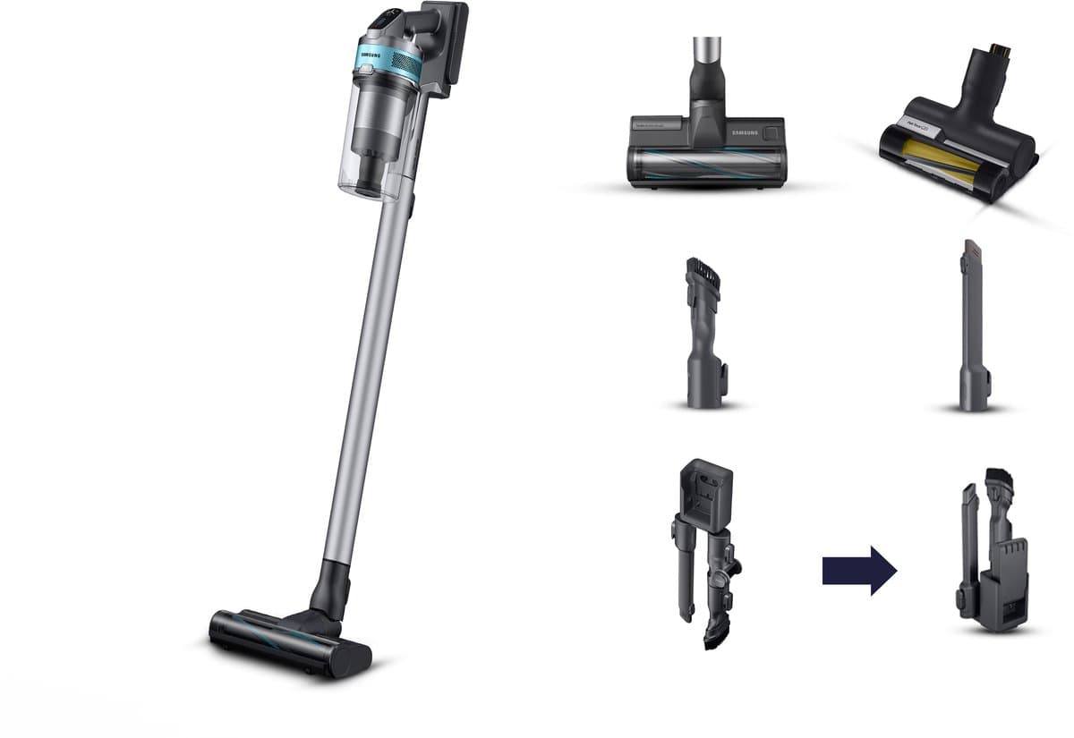 Samsung Jet 75E - 200W - Steelstofzuiger - met Pet Tool - VS20B75AGR1 — afbeelding 1