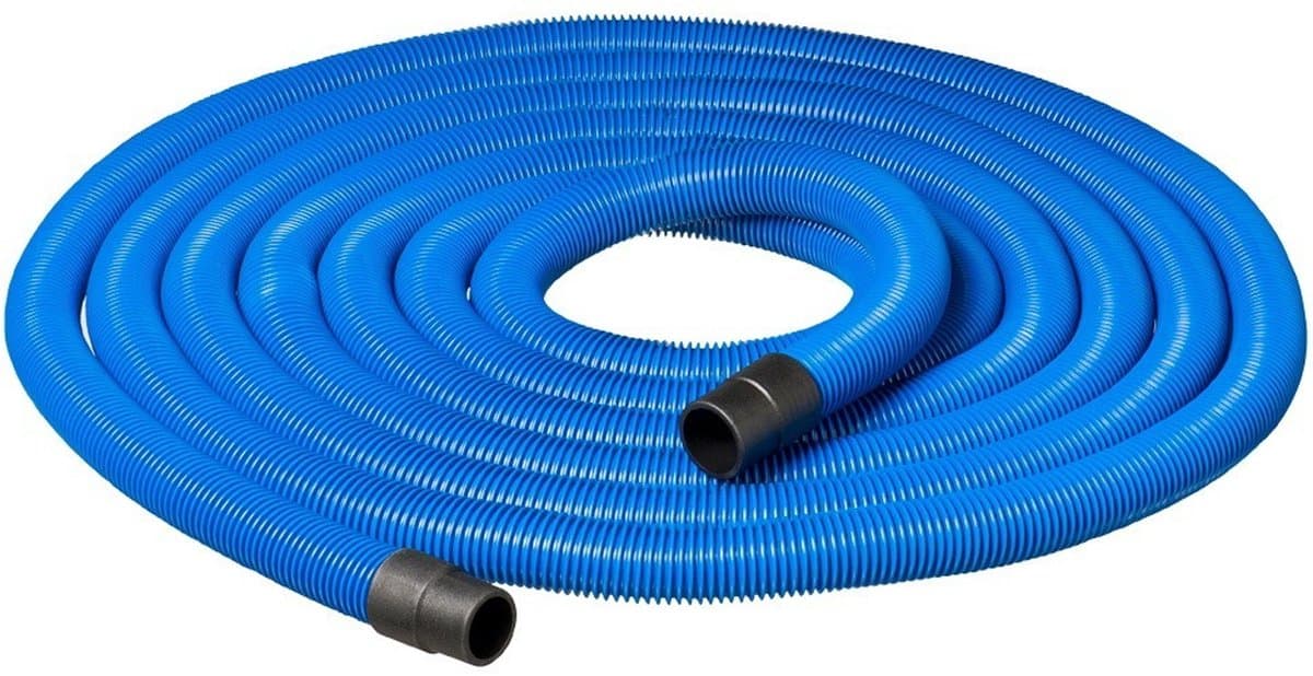 HAMACH Stofafzuigslang 28mm met Verloopmoffen - 15 meter — afbeelding 1
