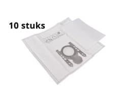Geschikt voor BOSCH. 10 stuks. Stofzuigerzakken voor BSA000KA-999KA, BSB2080, Terrossa serie, Formula serie, Pro Parquet, + uni motorbeschermingsfilter. COVAKO Merk