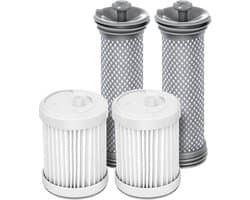 4 stuks - 2 voorfilters en 2 HEPA-filters - Vervangingsfilterset -Voor Tineco A10/A11 Hero A10/A11 Master PURE ONE S11 PWRHERO11 Snap draadloze stofzuiger