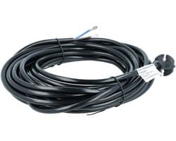 vhbw-stroomkabel compatibel met Kärcher WD3 200, T10/1, T7/1, T14/1, T12/1, WD5.600, T15/1, T9/1, T201, T191 stofzuigers - 10 m kabel 2000 W