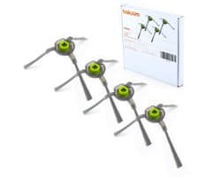 Zijborstelset voor robotstofzuiger - 4 stuks