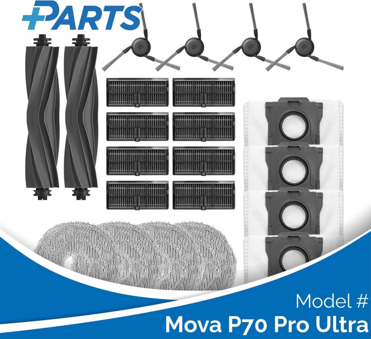 Mova P70 Pro Ultra Onderhoudsset (Plus.Parts® alternatief voor RAK49) — afbeelding 1