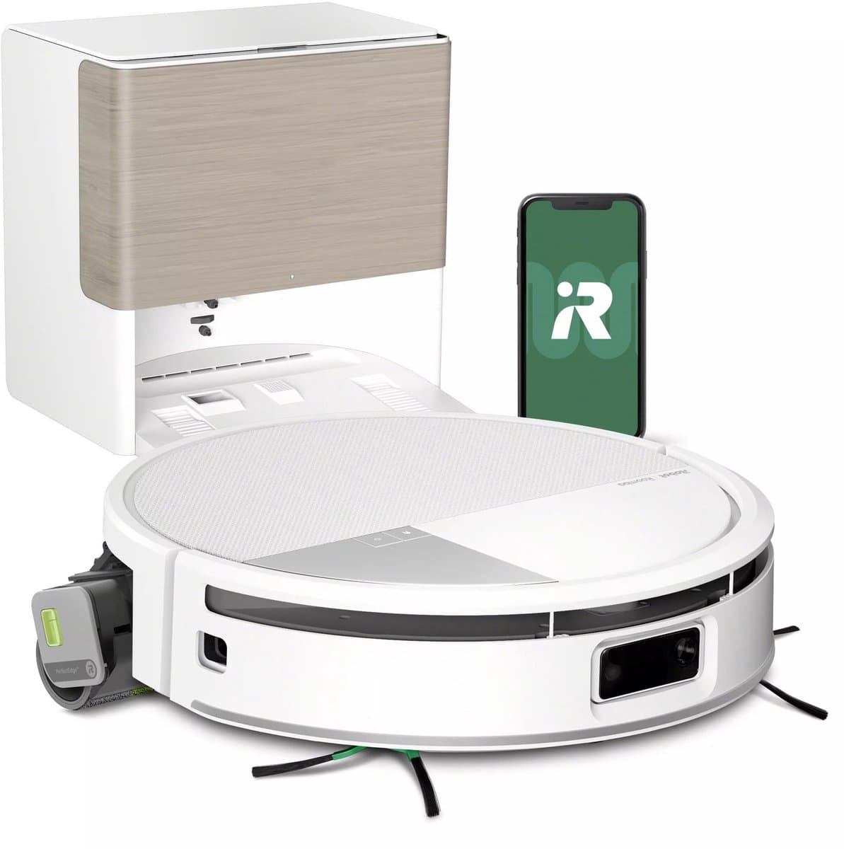 iRobot Roomba Combo Max 775 Robotic Vacuum Cleaner White — afbeelding 1