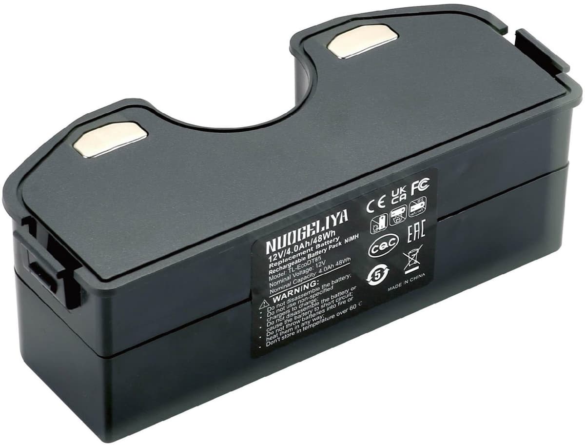 Vervangende Accu voor Robotstofzuiger, 12 V 4,0 Ah, Compatibel met DT85 Series — afbeelding 1