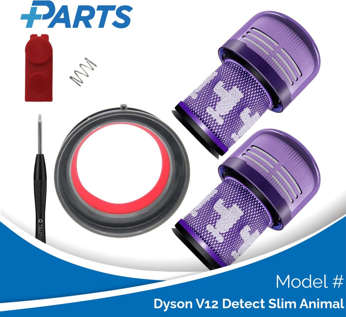 Dyson V12 Detect Slim Animal Onderhoudsset (Plus.Parts® alternatief voor 971517-01) — afbeelding 1