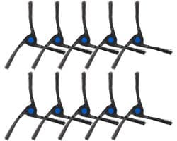 SnelShoppen - 10 Stuks Vervangende Zijkantenborstels voor Robotstofzuiger - Geschikt voor ECOVACS DEEBOT X2 Omni/X2 Pro/X2 - Accessoire Kit voor Optim