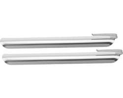Kruimelveger Rvs - Broodkruimelverwijderaar Tafel - Tafels Schoonmaken - Krasvrij Ontwerp - 15.5 cm - Zilver
