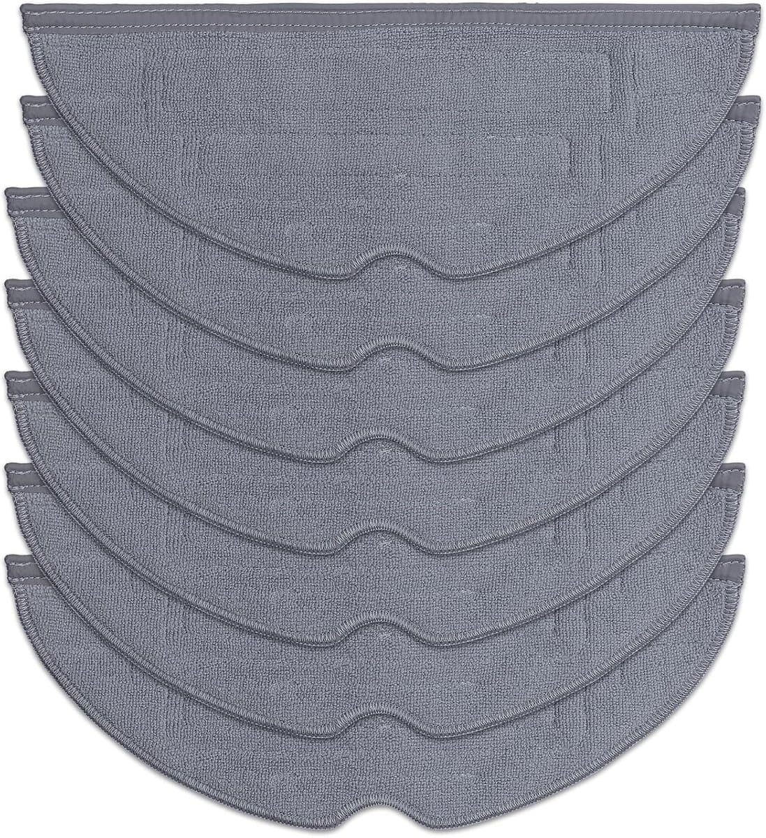 (7 stuks) Dual Sonic-mopdoek Geschikt voor Roborock S8 Pro Ultra robotstofzuiger, dubbele VibraRise-moppads 2 trillingsgebieden, vervangende microvezel VibraRise 2.0-doekjes, wasbaar, herbruikbaar — afbeelding 1