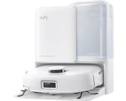 eufy Robotstofzuiger Omni E25 - HydroJet dweilsysteem - 20.000Pa zuigkracht - DuoSpiral borstels die ontklitten - CornerRover arm voor het schoonmaken van hoeken - Alles-in-1 station - Voor gezinnen met huisdieren en kinderen.